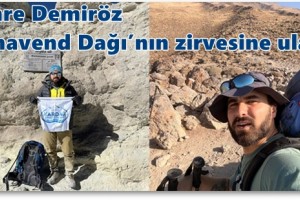 İran’ın En Yüksek Zirvesi Demavend Dağı’na Tırmandı